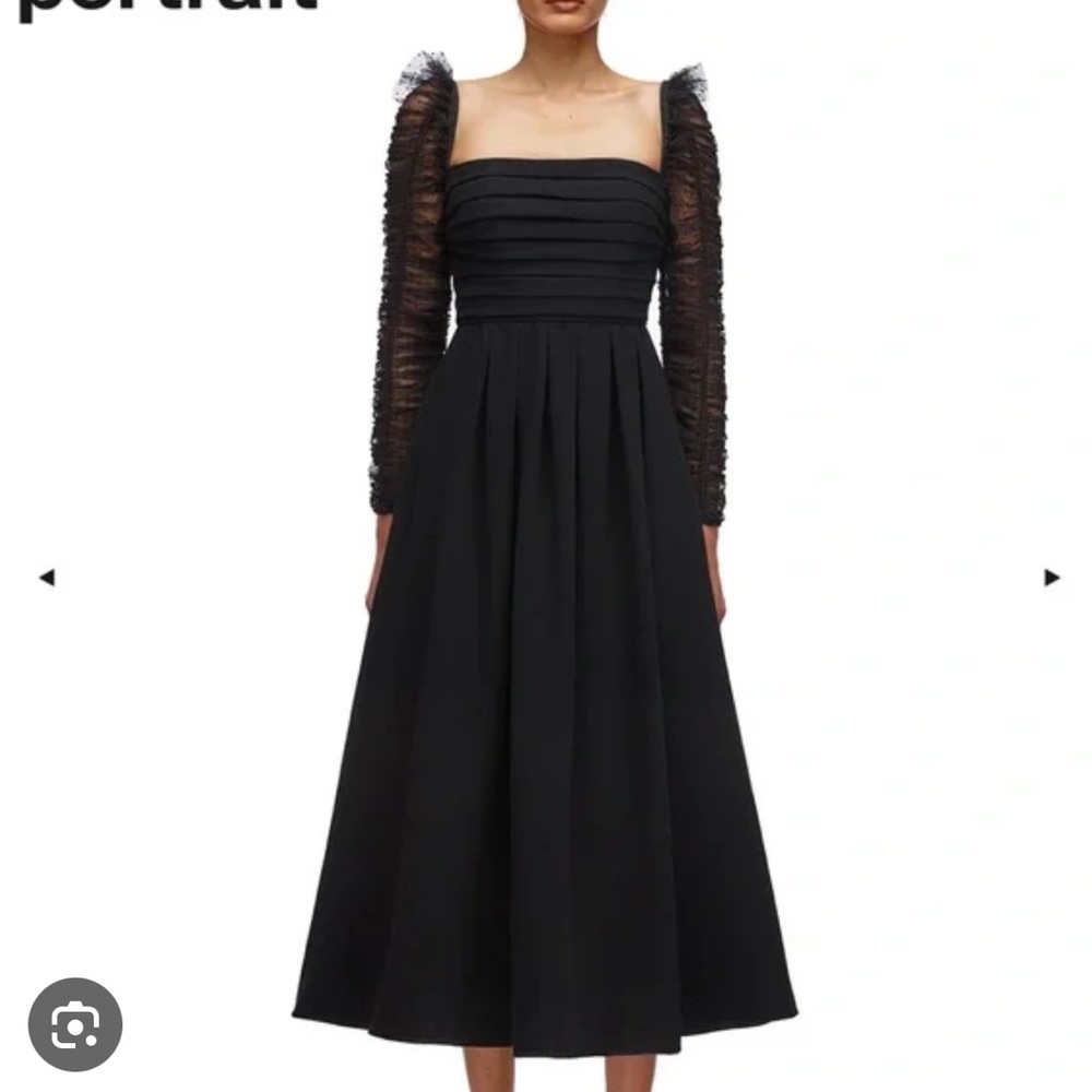 Self-Portrait black dress size 10